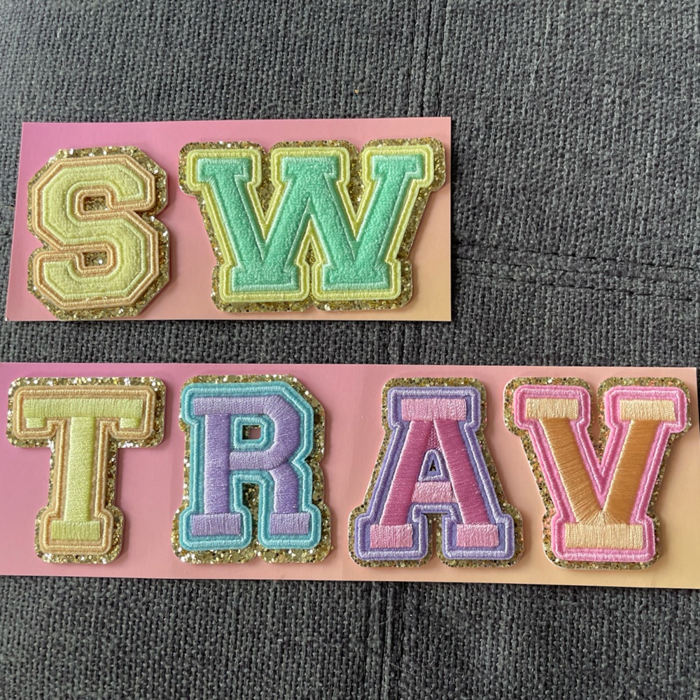 Stoney Clover Lane x Target Letter Patches